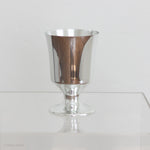 Classic Silver Plastic Footed Cup