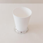 White 4'' Mint Julep Plastic Cups