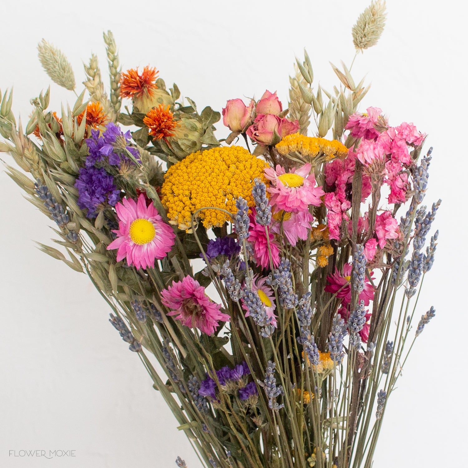 dried wildflower bouquet