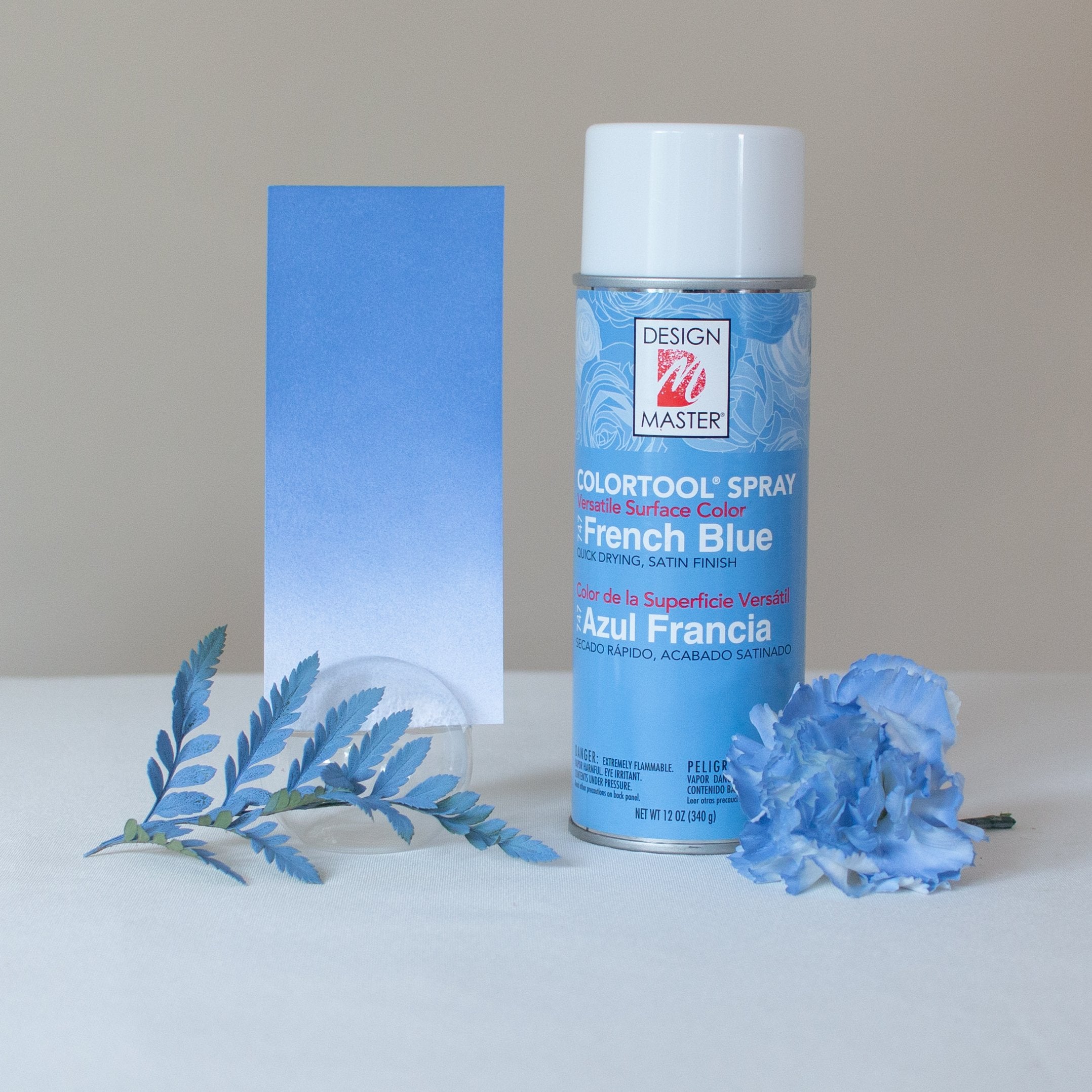 French Blue Design Master Floral Spray Paint, Flower Moxie