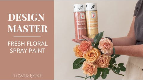 Antique Gold Design Master Colortool Floral Spray Paint VIDEO