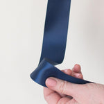 navy blue satin ribbon