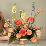 Aisle Marker Flower Arrangement