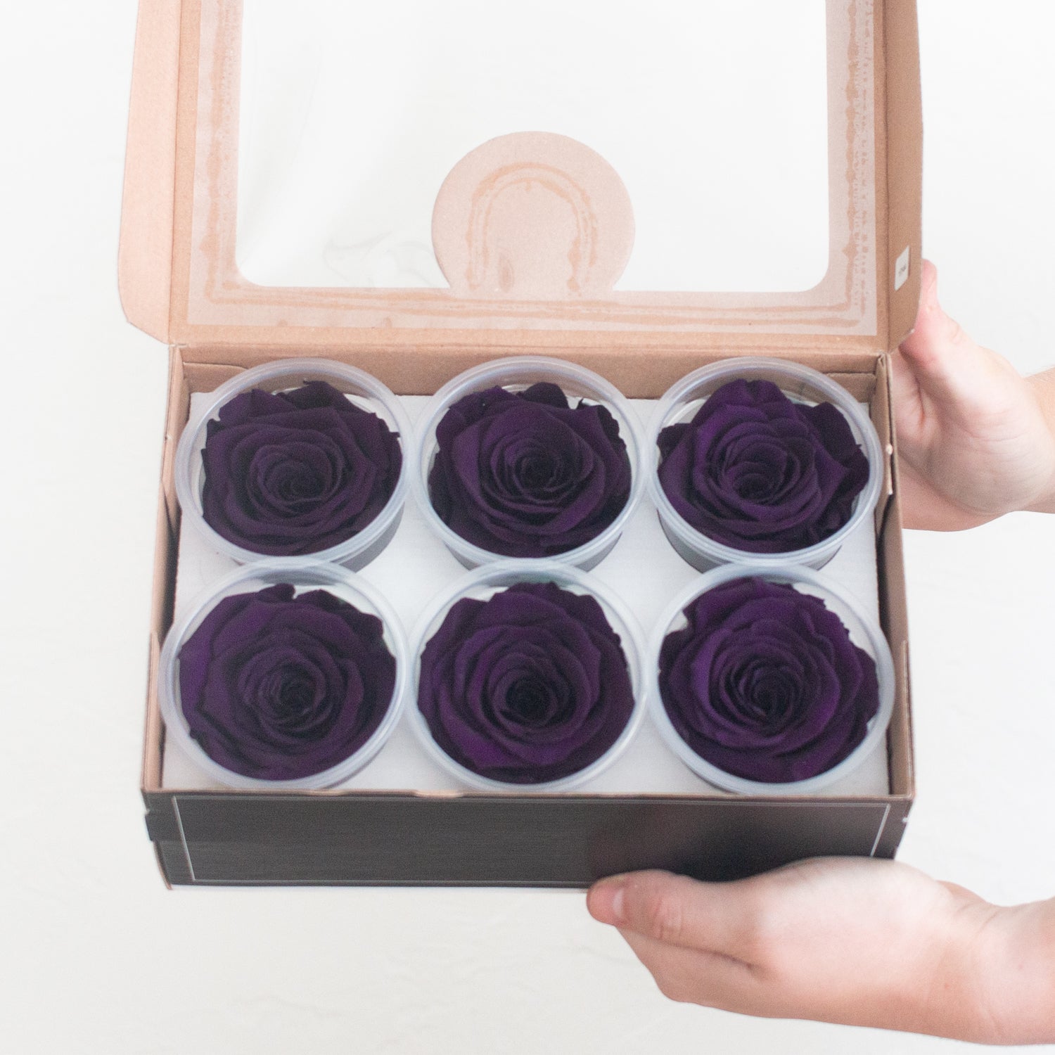 Preserved Roses in Deep Purple | Flower Moxie | DIY Wedding – Flower ...