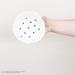 small white ceramic frog bowl