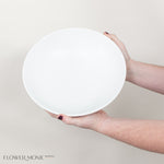 eco friendly white ceramic frog bowl