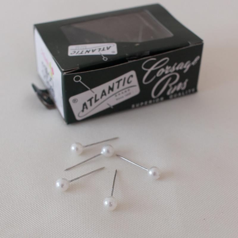 Silver Pearl Top Pixie Pins Pack of 100