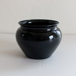 black plastic vase for diy flowers