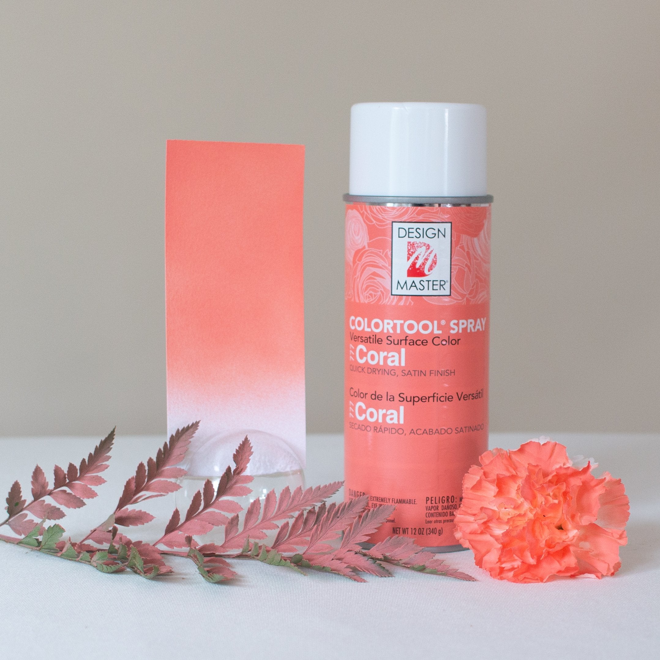 Coral Design Master Floral Spray Paint | Flower Moxie | DIY Wedding ...