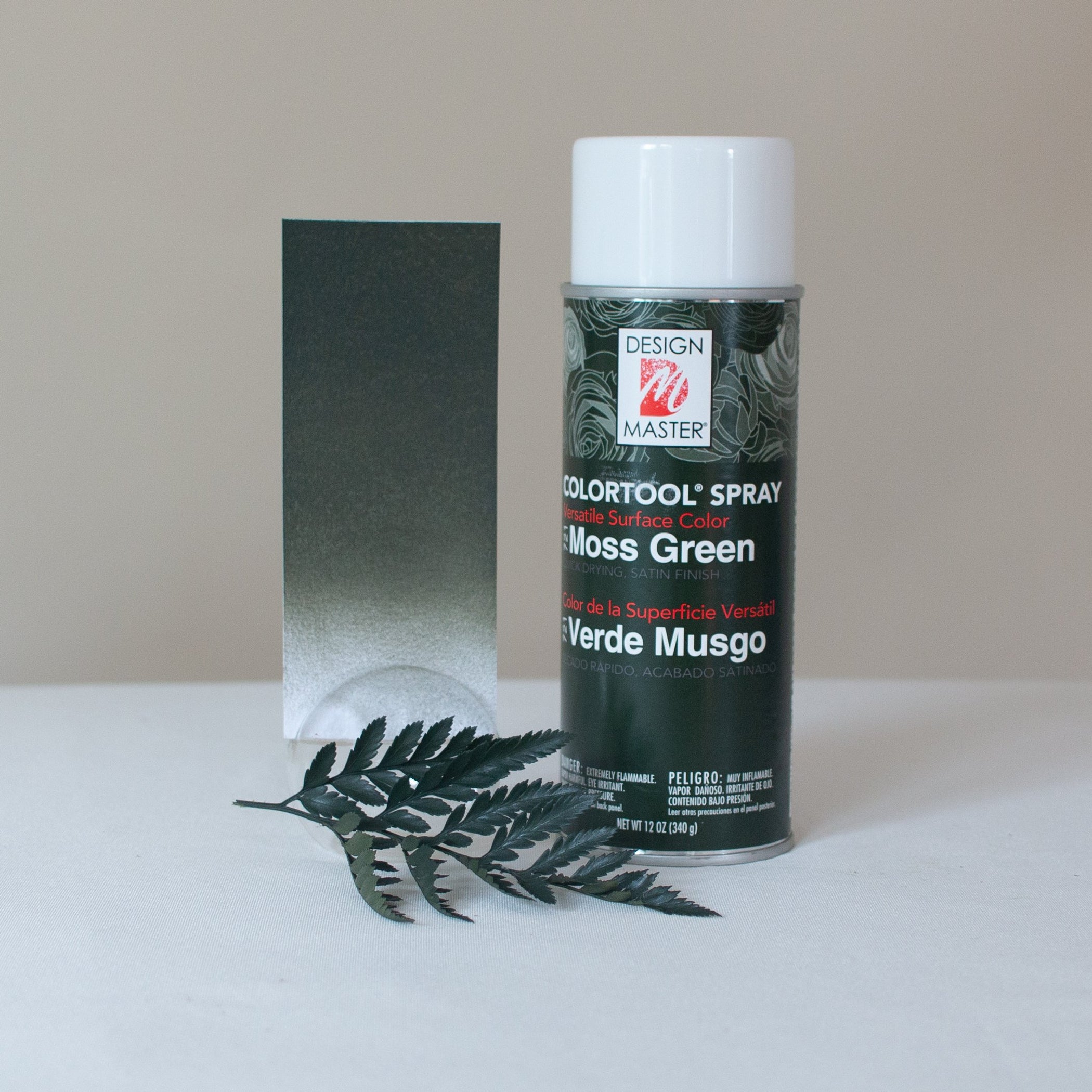 Moss Green Design Master Floral Spray Paint | Flower Moxie | DIY