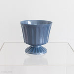 blue footed plastic centerpiece vase