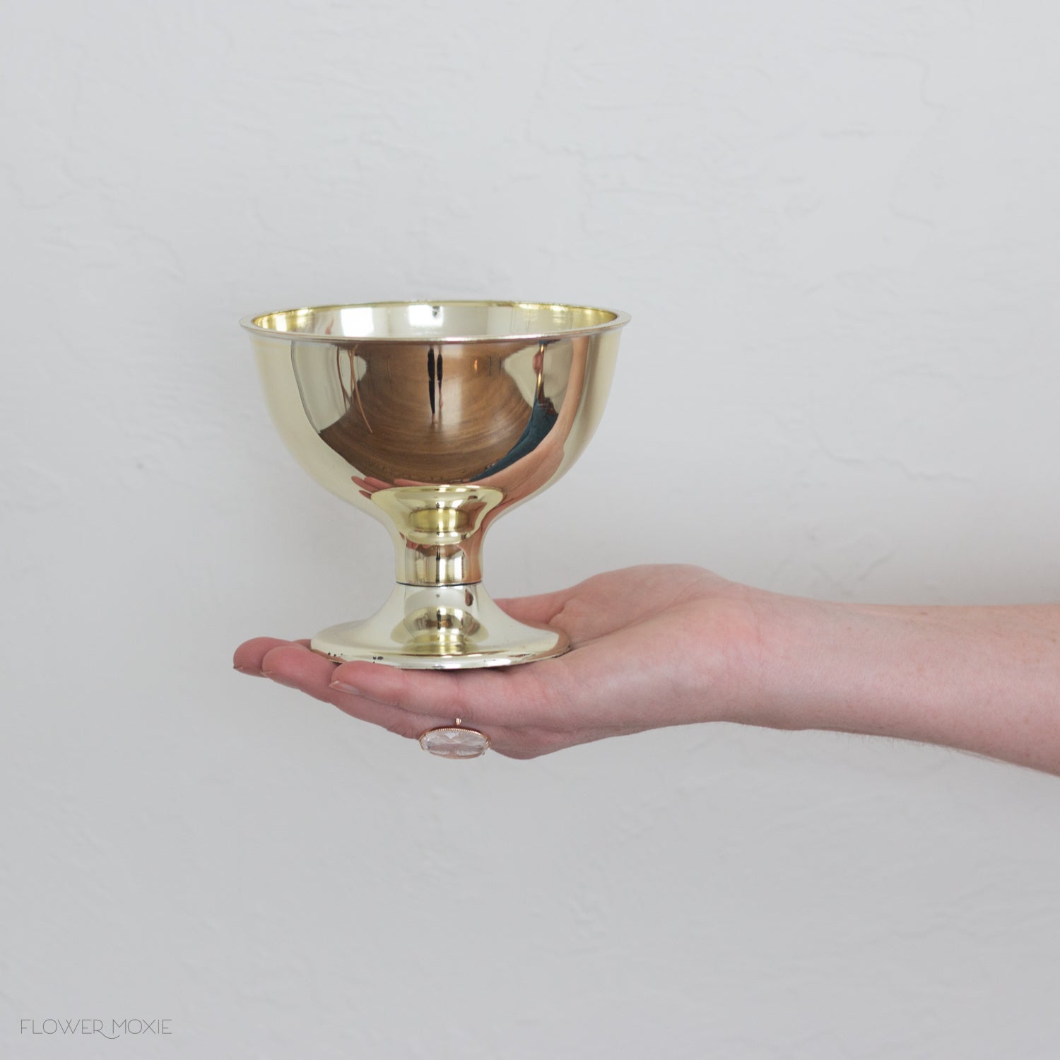 Classic Gold Pedestal Bowl