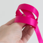 azalea pink bout corsage ribbon