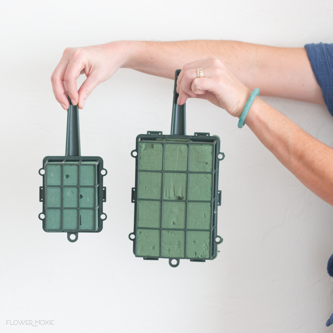 Small Wet Floral Foam Cages for Arches Flower Moxie DIY Wedding